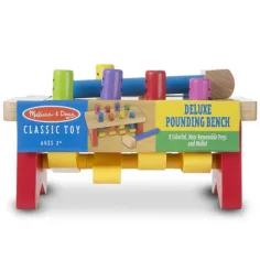 Stół do wbijania drewniany - Melissa & Doug