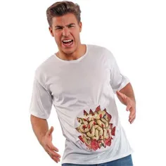 Straszny t-shirt z rękawami