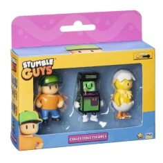 Stumble Guys zestaw figurek 3 sztuki w różnych wersjach seria 2