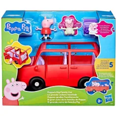 Świnka Peppa: Duży zestaw zabawkowy z samochodem rodzinnym Peppy - Hasbro