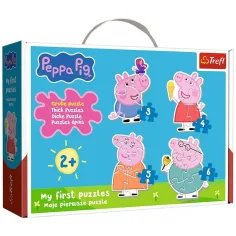 Świnka Peppa - Pierwsza układanka Baby w torbie - Trefl zdjęcie 2