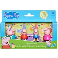 Świnka Peppa: Zestaw 4 figurek Rodzinna Impreza - Hasbro