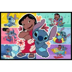 Szczęśliwe życie Lilo i Stitcha - puzzle 2x200 elementów - Trefl zdjęcie 3