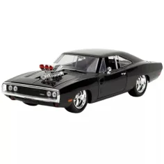 Szybcy i wściekli: 1970 Dodge Charger metalowy model samochodu z figurką Doma 1/24 - Simba Toys zdjęcie 2