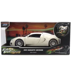 Szybcy i wściekli: 2011 Bugatti Veyron metalowy model samochodu 1/24 - Jada Toys zdjęcie 1