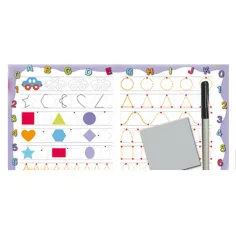 Tablica do rysowania z mazakiem do wycierania: Kształty - D-Toys zdjęcie 2