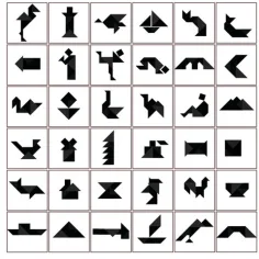 Gra geometryczna Tangram - Piatnik zdjęcie 3