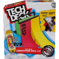Tech Deck: Competition Wall 2.0 zestaw toru ze specjalną deskorolką na palec - Spin Master