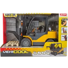 VehiCool wózek widłowy z podnoszoną widłą z efektami świetlnymi i dźwiękowymi 26 cm