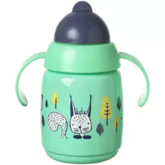 Tommee Tippee: Superstar Zielony Kubek Uczący z Słomką 300ml zdjęcie 2