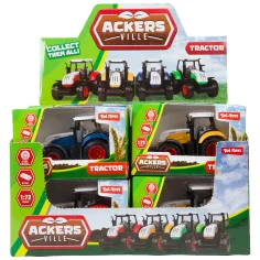 Traktor metalowy Ackers Ville, różne warianty, 7 cm, 1 szt.