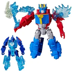 Transformers Cyberworld: Bohaterowie otwartego morza – Fala Energonu, figurki robotów Optimus Prime i Mirage - Hasbro zdjęcie 2