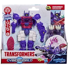 Transformers Cyberworld: Ultimate cyber changers Shockwave figurka robota - Hasbro