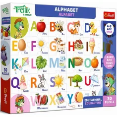 Treflik Alfabet edukacyjny 30szt puzzli - Trefl zdjęcie 1