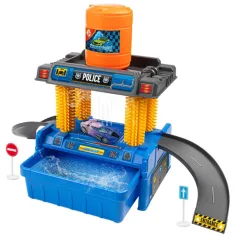 Turbo Racers Zestaw toru myjni samochodowej z małym samochodem w różnych kolorach zdjęcie 3