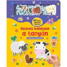 Urocze przygody na farmie! książka z zadaniami z magnetycznymi figurkami