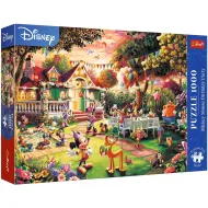 Urodzinowe przyjęcie Myszki Miki, puzzle premium plus 1000 elementów – Trefl