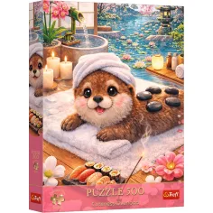 Uśmiechnięta wydra 500szt. Premium plus jakość puzzle - Trefl