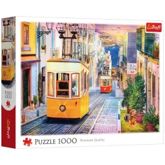 Puzzle 1000 elementów Wąska Ulica w Portugalii - Trefl