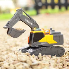 Volvo koparka z efektami świetlnymi i dźwiękowymi 23cm - Dickie Toys zdjęcie 5