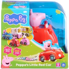 Whizz-Around Peppa świnka czerwona samochód
