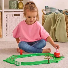 Whizz-Around Peppa świnka z czerwoną zabawką samochodową zdjęcie 5