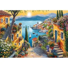 Widok na plażę 1500 elementów puzzle - Trefl zdjęcie 2