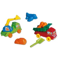 Wielofunkcyjny ciężarówka do piaskownicy - D-Toys