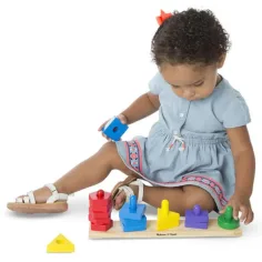 Kreatywny wieżowiec z drewna - Melissa & Doug zdjęcie 3