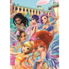 Winx Club zespół 104-elementowa maxi puzzle - Clementoni zdjęcie 2