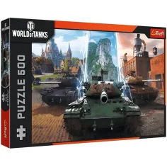 World of Tanks - Czas na działanie! - 500 elementów puzzle - Trefl