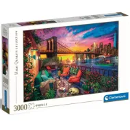 Zachód słońca na Manhattanie HQC puzzle 3000 elementów - Clementoni