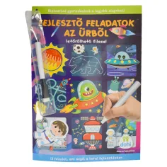 Zadania rozwojowe z kosmosu z 13 zadaniami i zmywalnym markerem - D-Toys