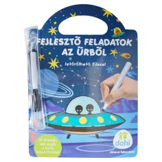 Zadania rozwojowe z kosmosu z zmywalnym pisakiem - D-Toys