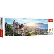 Zamek Menthon, Francja panoramiczna układanka 1000 elementów - Trefl