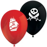 Zestaw 8 balonów z motywem pirackim