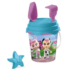 Cry Babies zestaw do piaskownicy z wiaderkiem - Mondo Toys