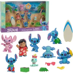 Zestaw figurek deluxe Lilo & Stitch 11 sztuk zdjęcie 2