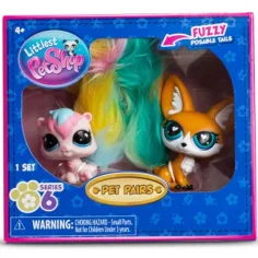 Zestaw figurek zwierząt Littlest Pet Shop Pet Pairs – seria 6 zdjęcie 1