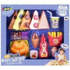 Zestaw jedzenia Happy Burger 21 szt.
