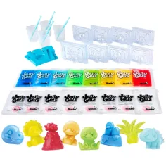 Zestaw kreatywny do robienia figurek z galaretki Jelly Gelz Dinos - Simba Toys zdjęcie 3