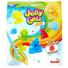 Zestaw kreatywny do robienia figurek z galaretki Jelly Gelz Dinos - Simba Toys