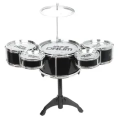 Zestaw perkusyjny Jazz Drum 6-częściowy na statywie