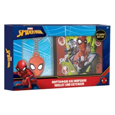 Portfel Spider-Man z breloczkiem w zestawie prezentowym