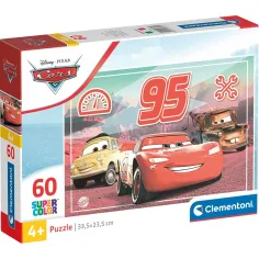Zestaw puzzli Super Color 60 elementów - Clementoni zdjęcie 1