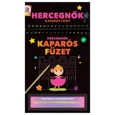 Zeszyt aktywizujący do zdrapywania – Księżniczki