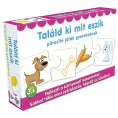 Zgadnij co jedzą gra dopasowująca