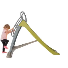 Zjeżdżalnia Speed z barierką bezpieczeństwa w kolorze limonkowym 170cm zdjęcie 1