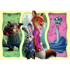 Zootopia 2 104 elementów Super Color Puzzle - Clementoni zdjęcie 2