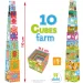 10 Cube Klocki do układania - Farma zdjęcie 3